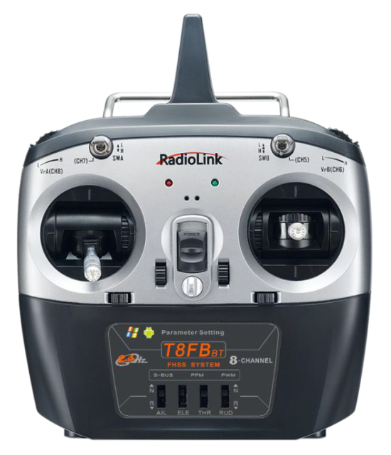 RadioLink T8FB Radio Mode-2 med 2x R8EF Mottagare