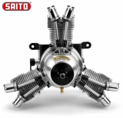 Saito FA-200R3 33cc 4-takts 3-cyl Stjrnmotor Metanol