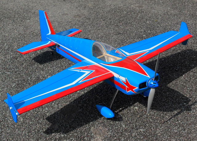 Seagull Laser 30E 3D 122cm Blå/Röd ARF