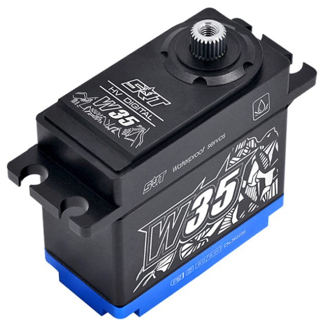 SRT W35 HV Waterproof Servo 35kg 8,4V Ståldrev