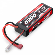 Sunpadow Li-Po Batteri 2S 7.4V 6300mAh 110C Hard T-Kontakt