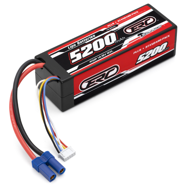 Sunpadow Li-Po Batteri 4S 14.8V 5200mAh 110C Hard EC5-Kontakt