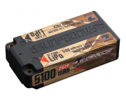 Sunpadow Li-Po Batteri 2s 7,4V 5100mAh 100C Shorty