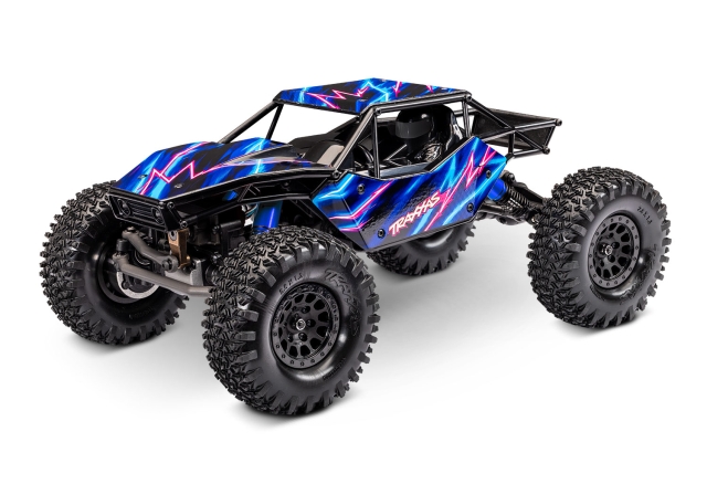 Traxxas TXC-4M 1/18 Extreme Crawler Blå RTR - 3S LiPo/USB Laddare