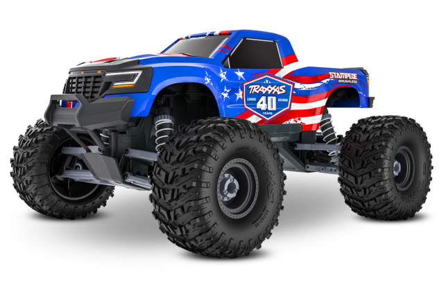 Stampede 2WD 1/10 HD VX3 BL 3S RTR 40th Edition