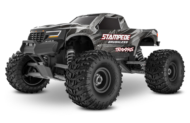 Stampede 2WD 1/10 HD VX3 BL 3S RTR Svart
