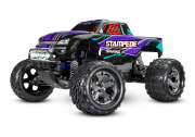 Traxxas Stampede 2WD 1/10 RTR TQ Lila/LED + Laddpaket