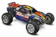Traxxas Nitro Rustler TRX2.5 RTR TQi TSM Silver/Bl�