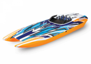 Traxxas DCB M41 Katamaran Brushless Orange-X - Utan Batt/Laddare