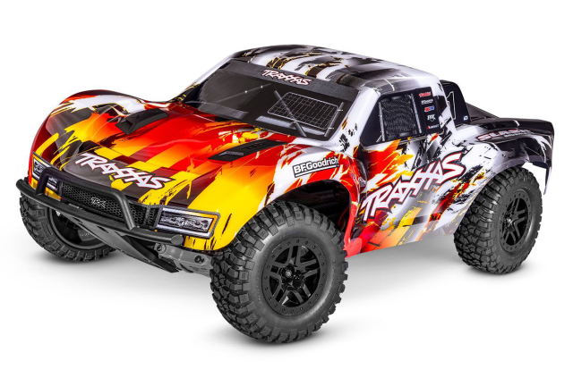 Traxxas Slash 2WD 1/10 HD VX3 BL 3S RTR Röd