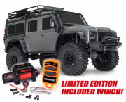 Traxxas TRX-4 Crawler Land Rover Defender Silver med Vinsch RTR