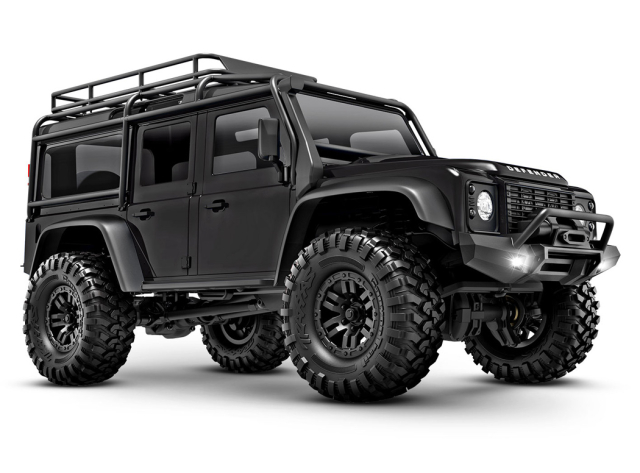Traxxas TRX-4M 1/18 Defender Crawler Svart RTR - 2S LiPo/USB Laddare