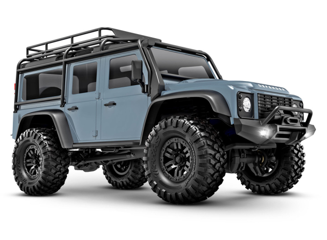 Traxxas TRX-4M 1/18 Defender Crawler X-Blå RTR - 2S LiPo/USB Laddare