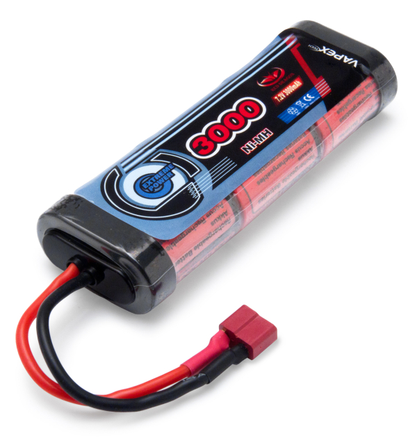 NiMH Batteri 7,2V 3000mAh T-kontakt