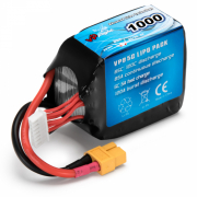 Li-Po Batteri 6S 22,2V 1000mAh 85C XT60-Kontakt