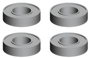Kullager 6.35x9.525x3.175mm (4)
