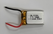 Batteri Lithium 1s 3.7v 180mAh