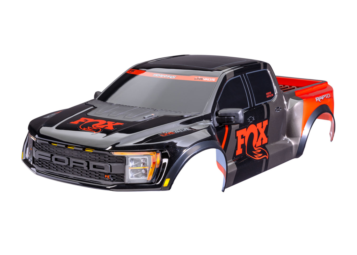 Traxxas Kaross Ford Raptor R Komplett Fox