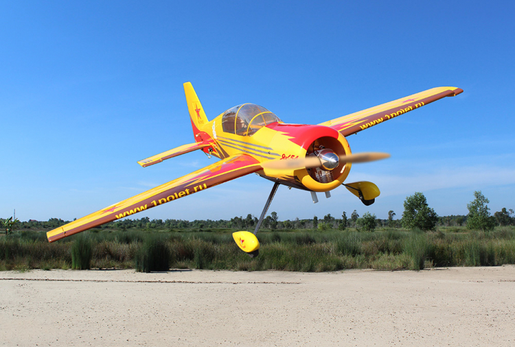 YAK-54 185cm 35-40cc ARF Flygplan - SEA360 | SEAGULL | Rynos.se