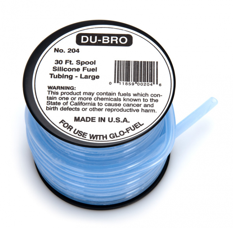 Du-Bro Silikonslang Large 9m rulle (3.2mm id)