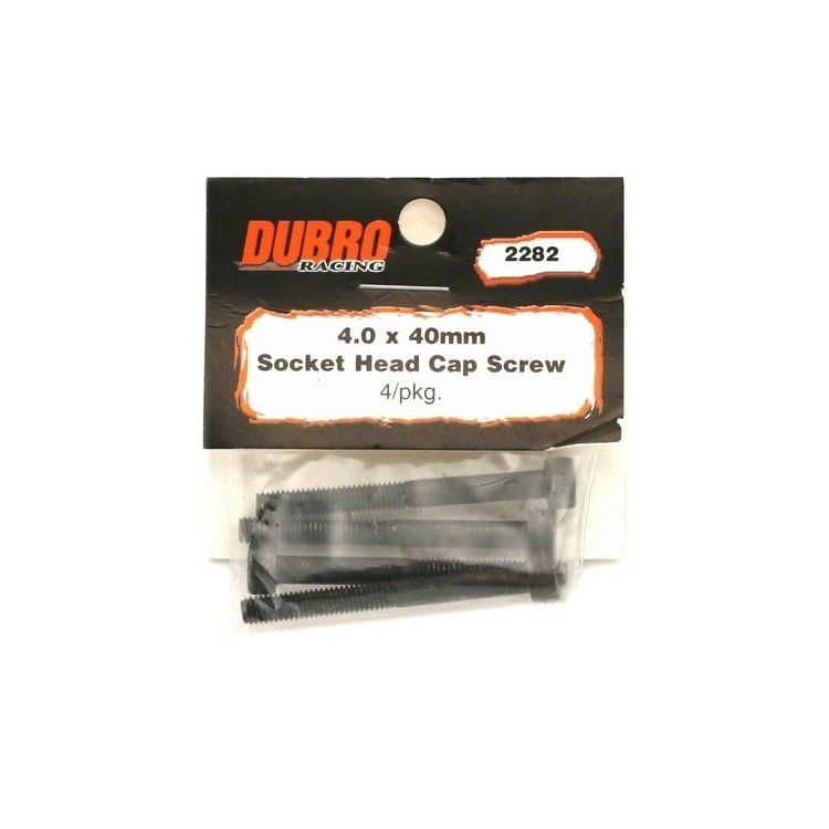 Insexskruv rund skalle M4x40