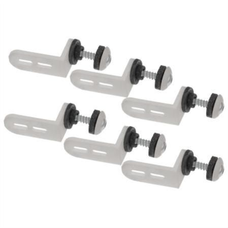 Vinkelfäste huv 90- 6st