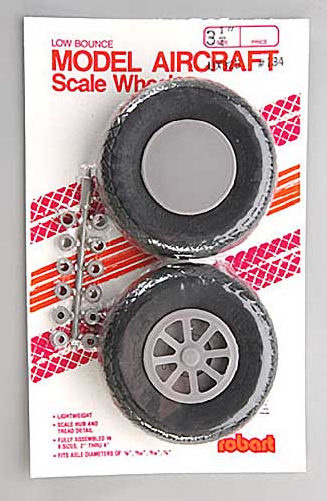 Hjul skala "Rut"mönster 83mm