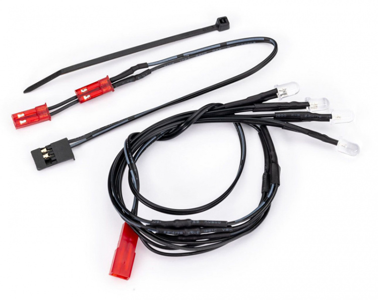 Traxxas LED Ljus Strålkastare Fram Raptor R