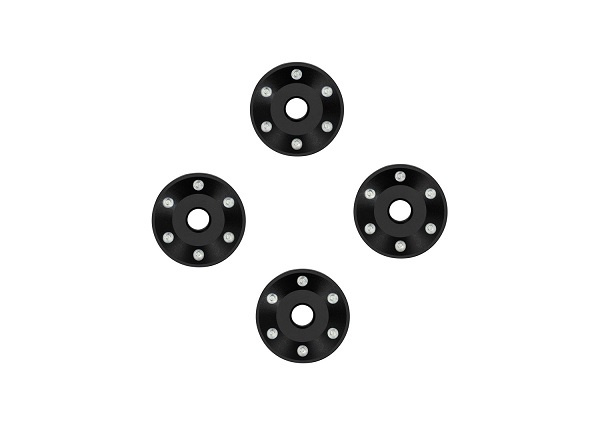 Traxxas Hjulbrickor Alu Svart (4) Maxx Slash