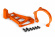 Traxxas Motorfste Fram & Bak Set Alu Orange Maxx Slash