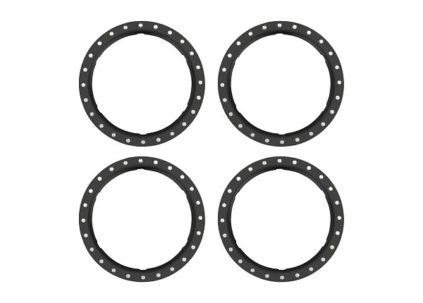Traxxas Beadlock Rings Alu Svart (Pro Scale Wheel Alu System) (4)