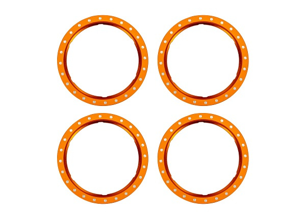 Traxxas Beadlock Rings Alu Orange (Pro Scale Wheel Alu System) (4)