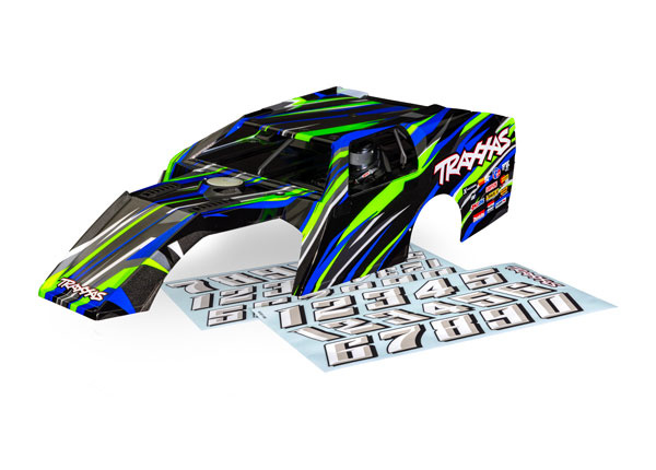 Traxxas Kaross Mudboss Grön