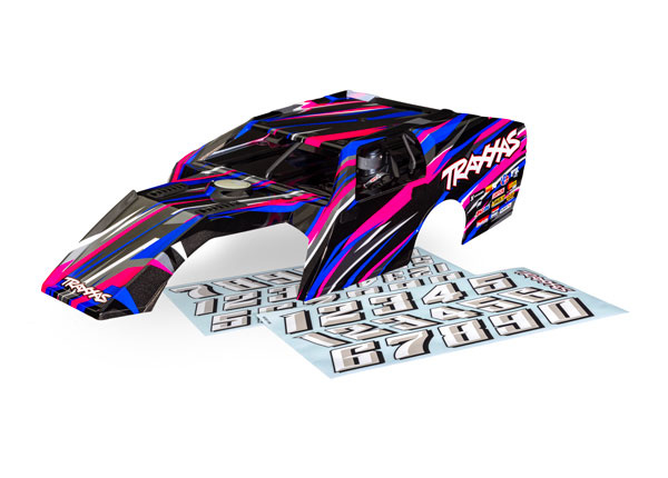 Traxxas Kaross Mudboss Rosa