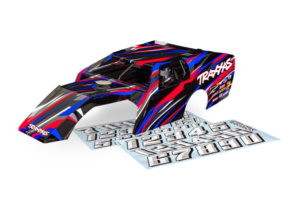Traxxas Kaross Mudboss Röd