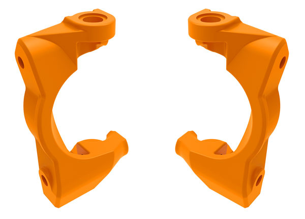 Traxxas Styrspindelhållare (Caster Block) Orange (Par) Mini Maxx
