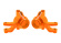 Traxxas Styrspindel Alu Orange (Par) Mini Maxx Traxxas Styrspindel Alu Orange (Par) Mini Maxx