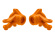 Traxxas Styrspindel Orange (Par) Mini Maxx Traxxas Styrspindel Orange (Par) Mini Maxx