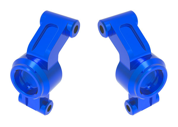 Traxxas Hjulaxelhållare Alu Blå (Par) Mini Maxx