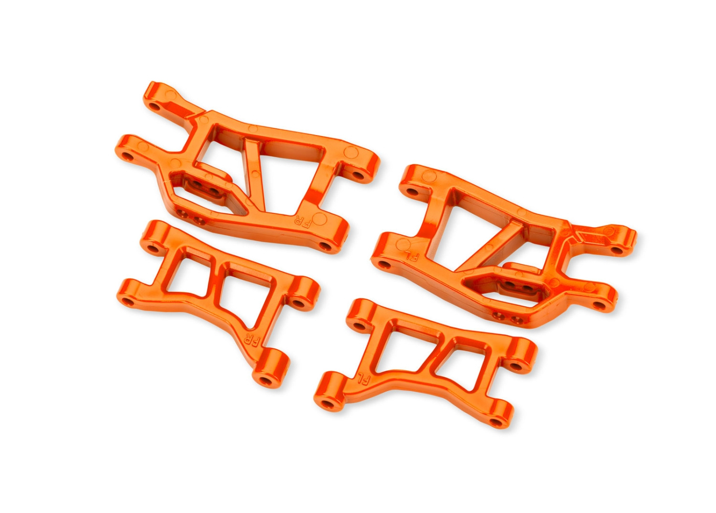 Traxxas Bärarmar Fram Set Orange Mini Slash