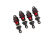 Traxxas Stötdämpare Mini GTR Alu Komplett Röd (4) Traxxas Stötdämpare Mini GTR Alu Komplett Röd (4)