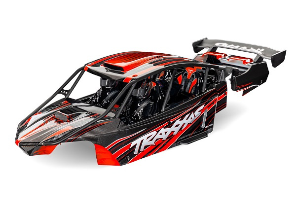 Traxxas Kaross Funco Sand Car Komplett Röd