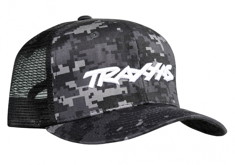 Traxxas Keps Trucker Style Svängd Skärm Camo