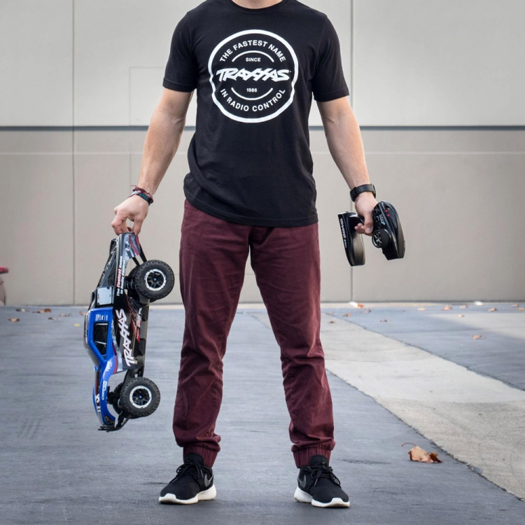 Traxxas T-shirt Svart Rund logga XXL