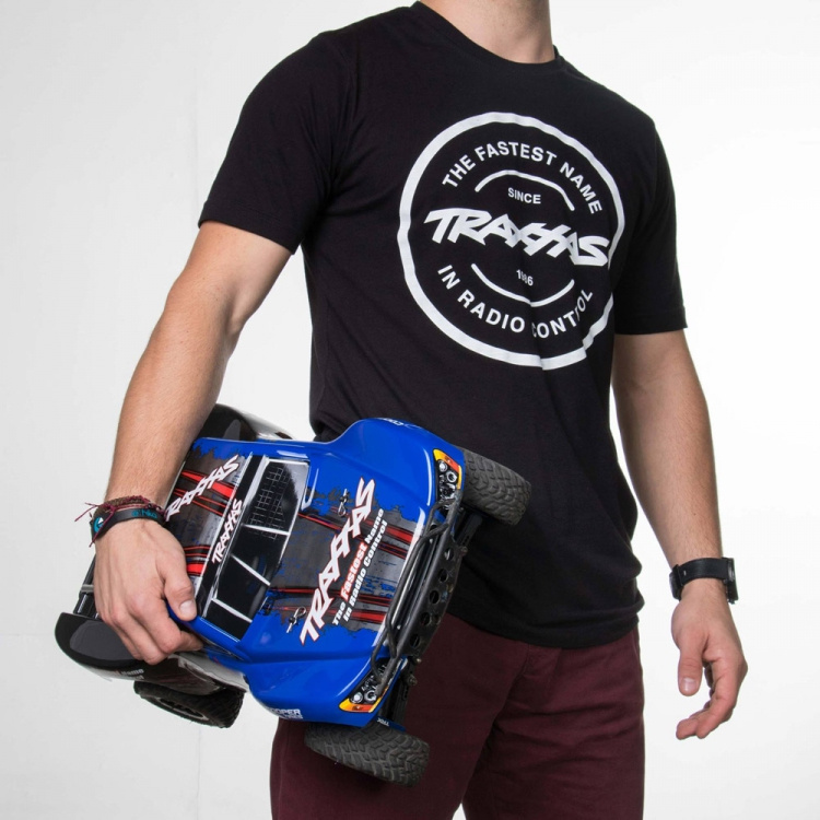 Traxxas T-shirt Svart Rund Logga Medium