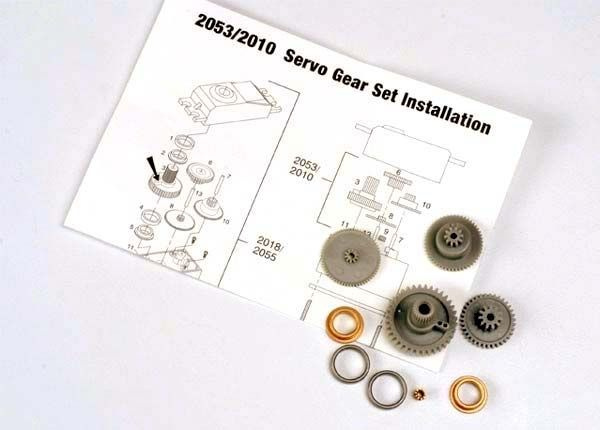 Traxxas Drevsats till Servo 2055/2056