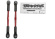 Traxxas Styrstag Justerbart Aluminium Röd (2) Traxxas Styrstag Justerbart Aluminium Röd (2)