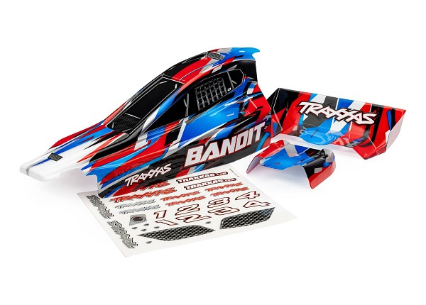 Traxxas Kaross Bandit Röd