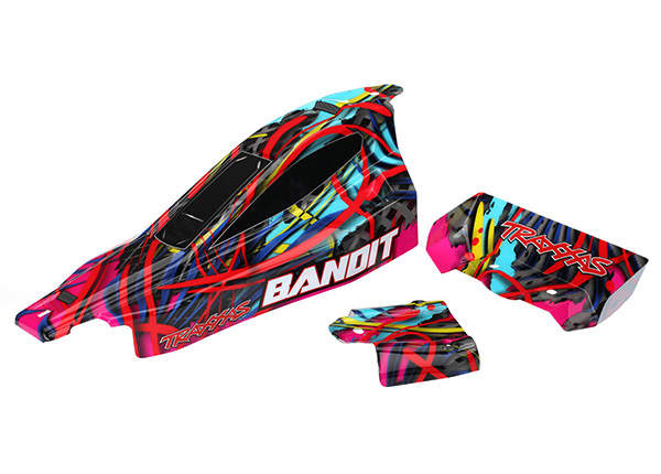 Traxxas Kaross Bandit Hawaiian (Målad)