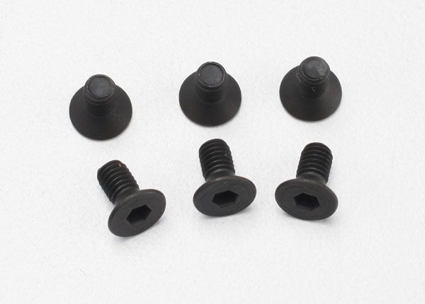 Traxxas Skruv M3x6mm Försänkt Insex (6)
